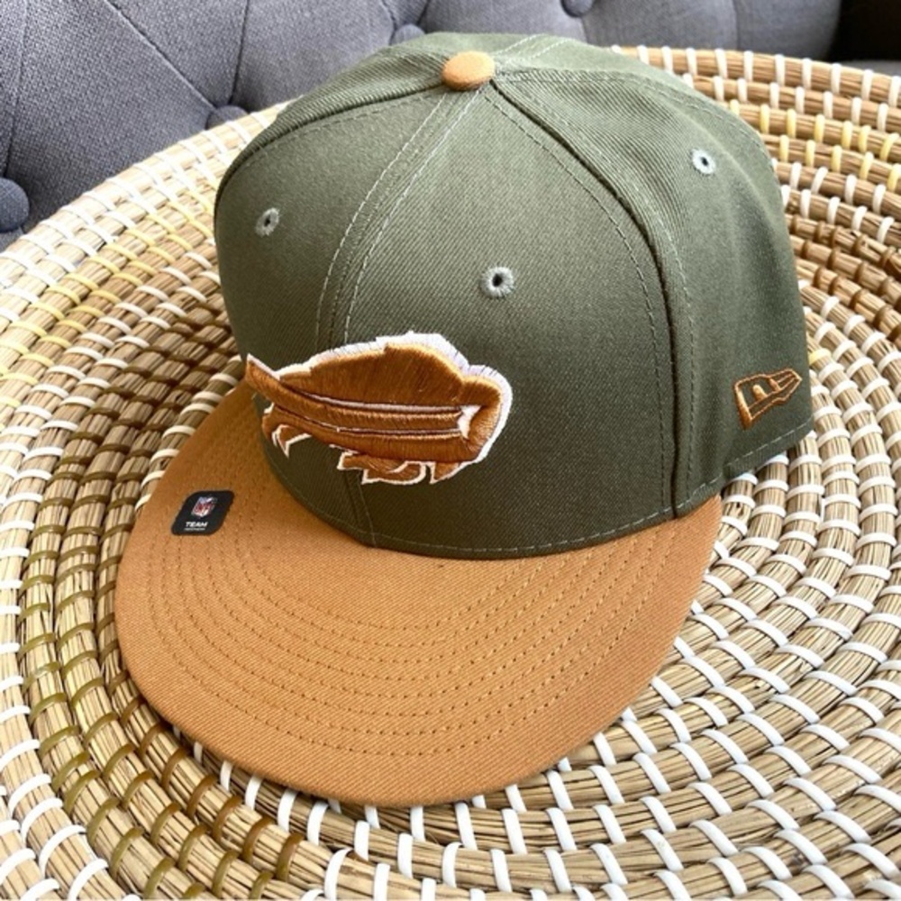 New New Era Buffalo Bison flat brim hat